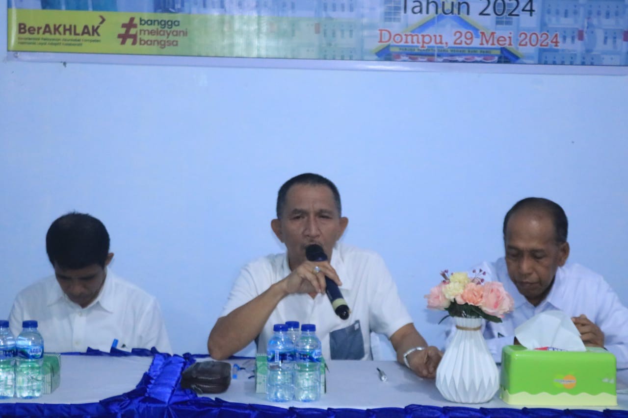 Pemkab. Dompu Gelar Sosialisasi Pra Ujian Dinas Tk.I dan Tk.II Tahun 2024