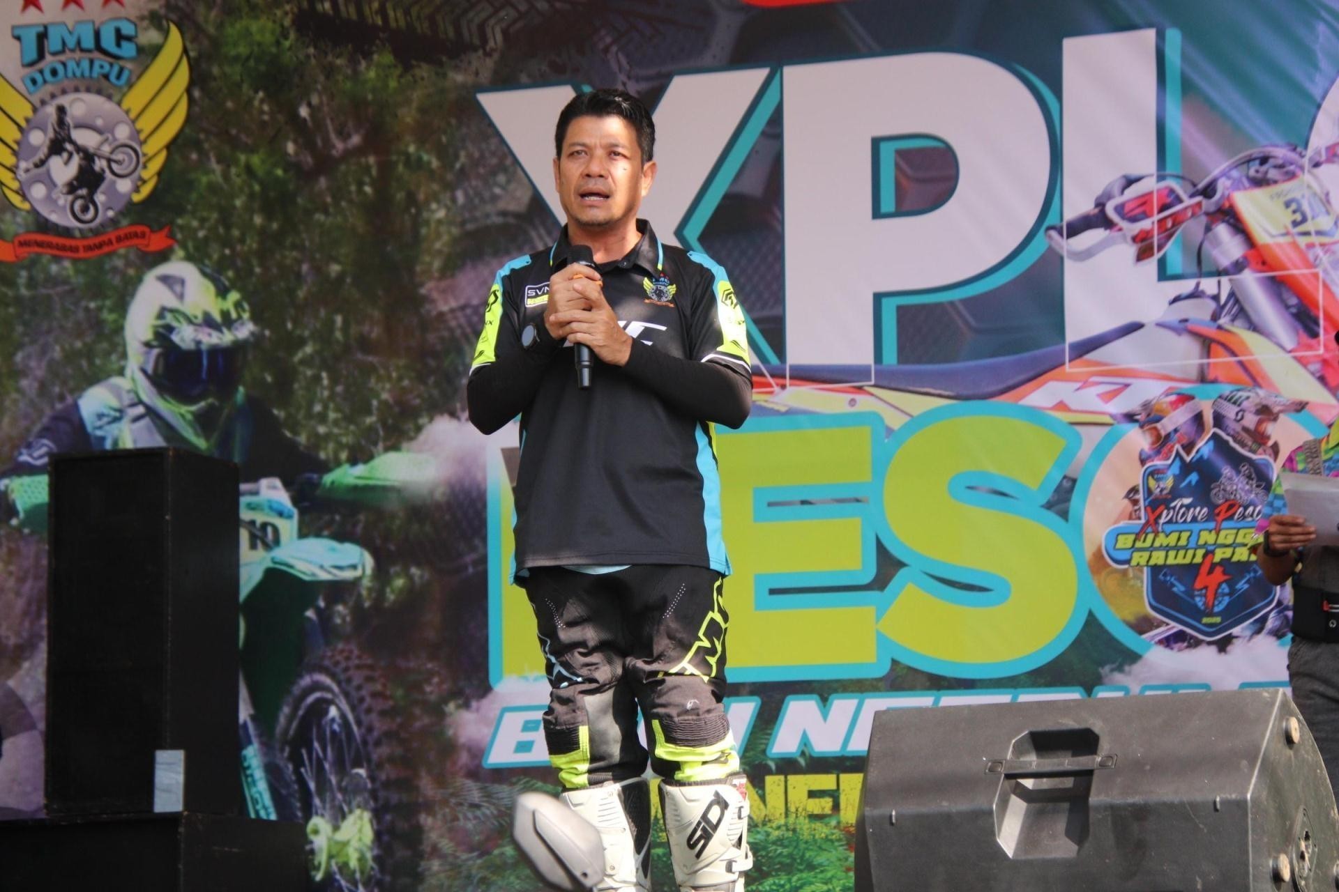 Lepas Trail Adventure, Bupati Dompu: Komunitas TMC Jelajahi Keindahan Alam Bumi Nggahi Rawi Pahu