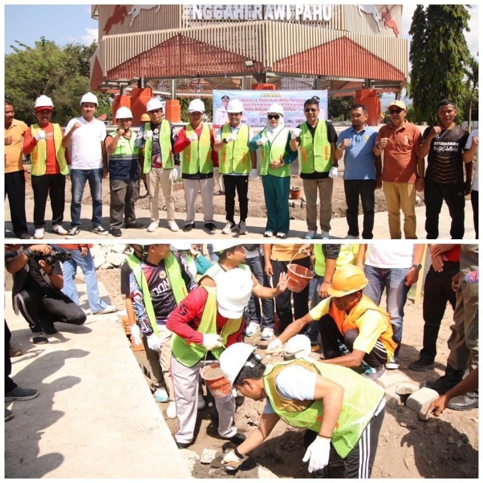 Bupati Dompu: Guna Kepentingan Masyarakat, RTH Karijawa Dilanjutkan Pembangunannya