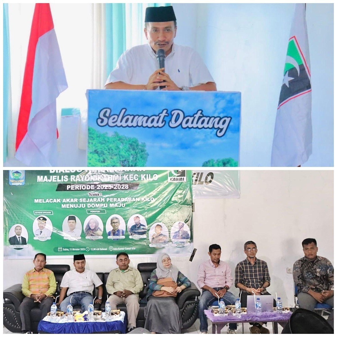 Wabup Dompu Hadiri Dialog Kedaerahan Bersama Majelis Rayon KAHMI Kecamatan Kilo