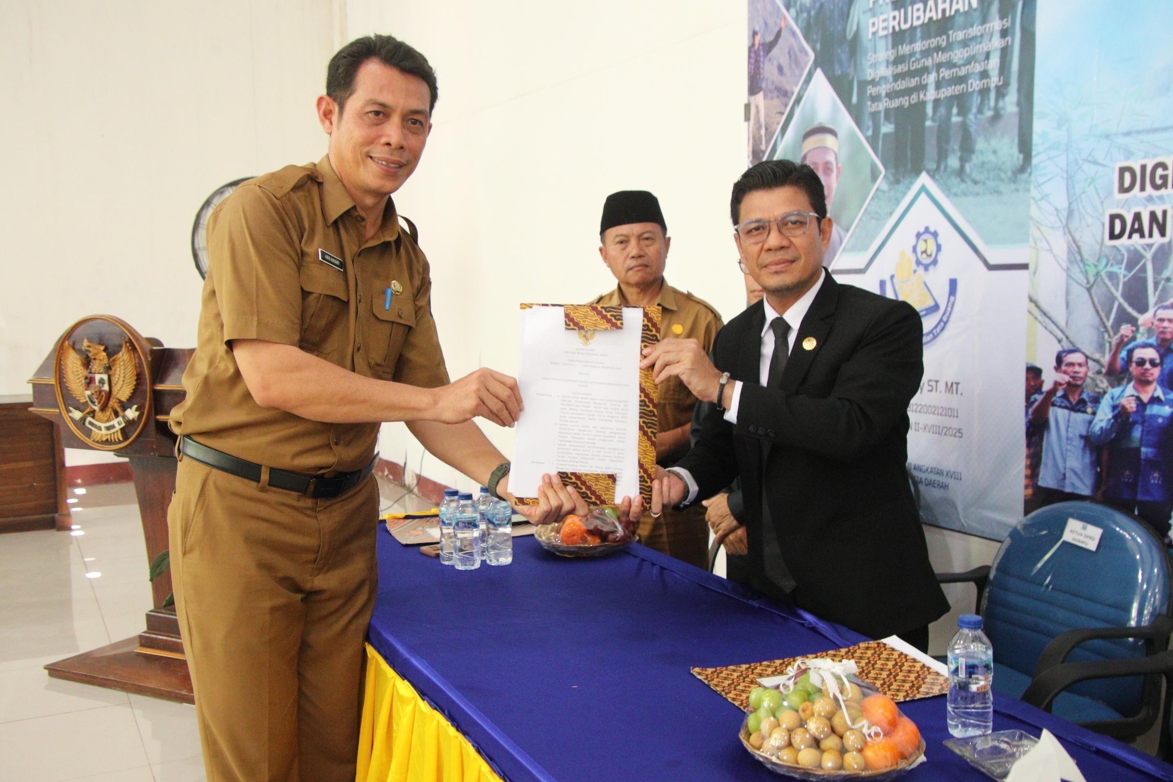 Bupati Dompu Apresiasi Inovasi Digitalisasi Tata Ruang Dinas PUPR Saat Launching dan Sosialisasi