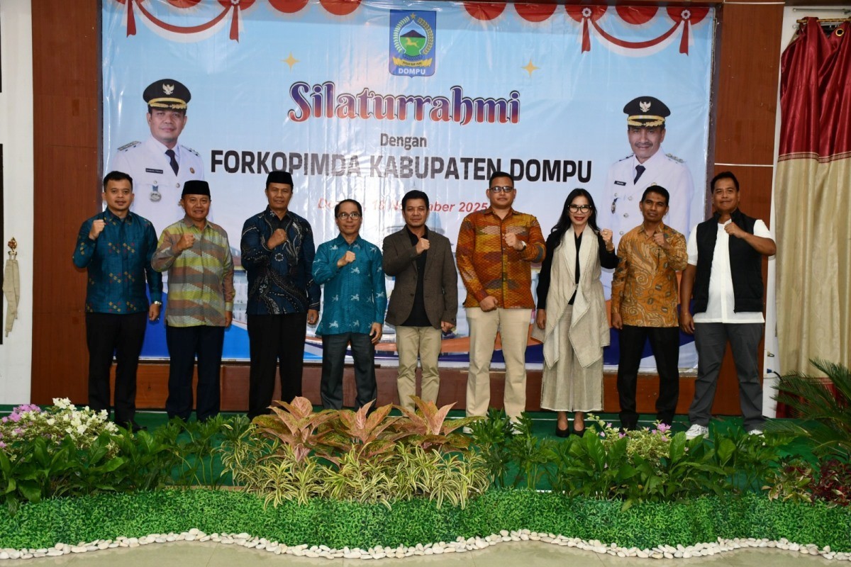 Perkuat Sinergitas dan Kekompakan Bupati Dompu Silaturrahmi Bersama Jajaran Forkopimda