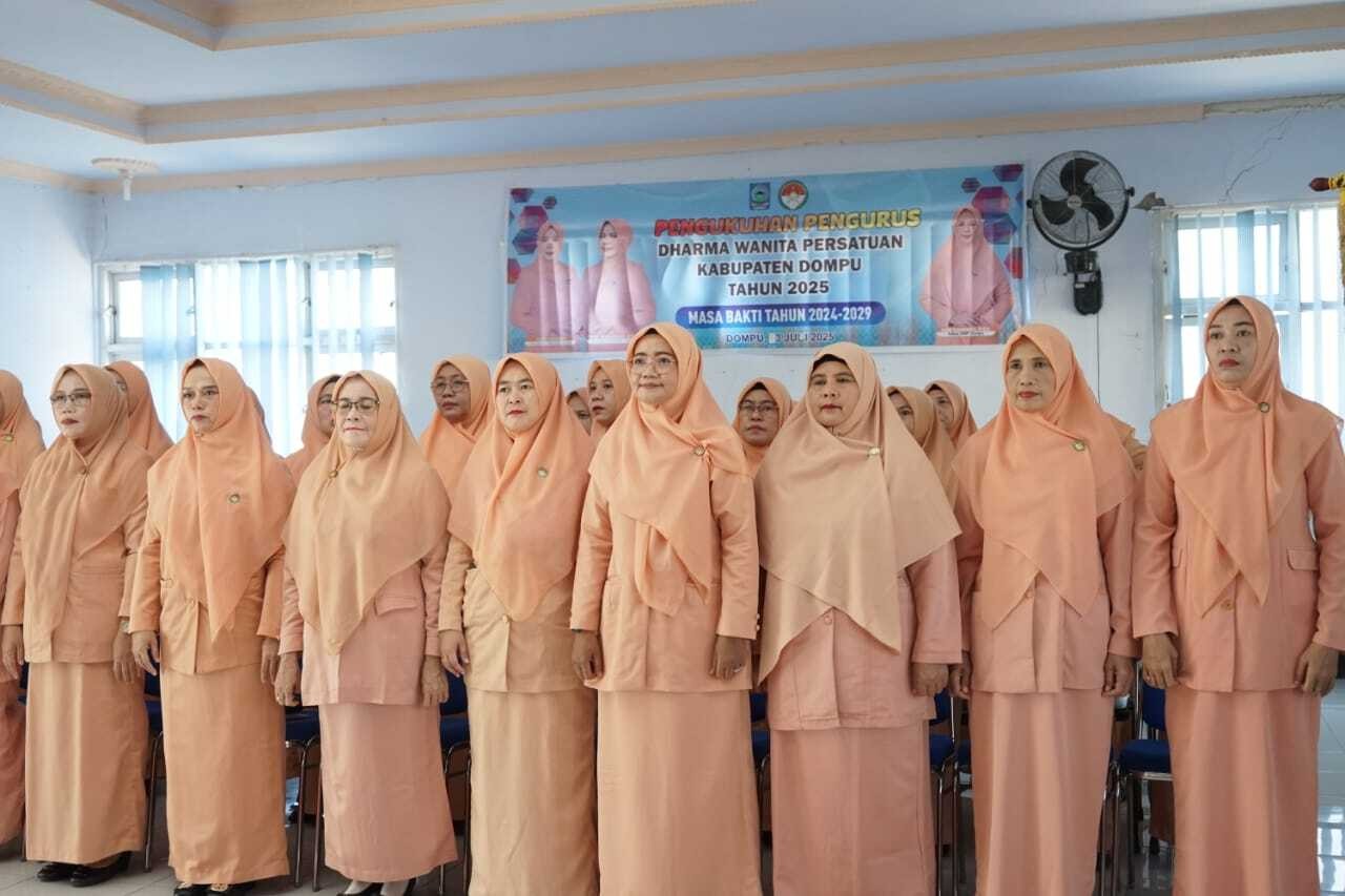 Pengukuhan Ketua dan Wakil Ketua DWP Kabupaten Dompu: Anike Kusumawati Pimpin DWP Dompu Menuju Era Baru