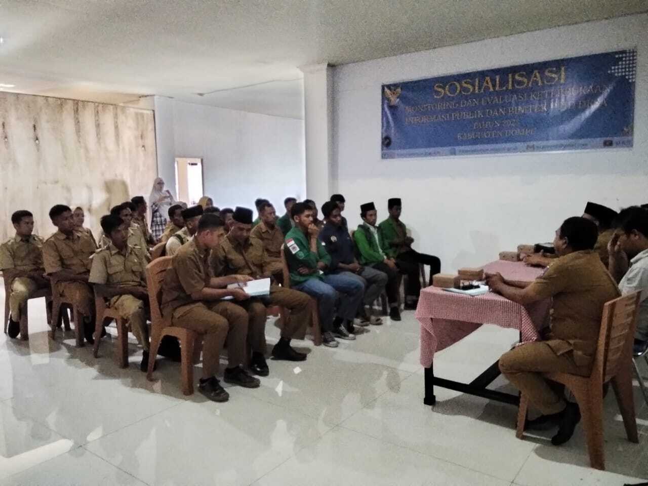 Pemerintah dan Masyarakat Desa Riwo Audiensi dengan Diskominfo Bahas Ketersediaan Jaringan Telekomunikasi
