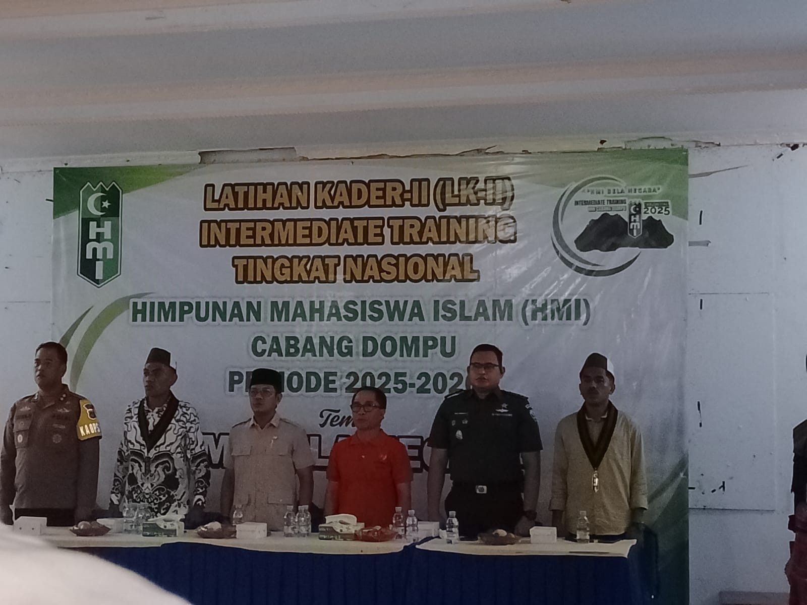 Bupati Dompu Membuka Kegiatan LK-II TK. Nasional HMI Cabang Dompu