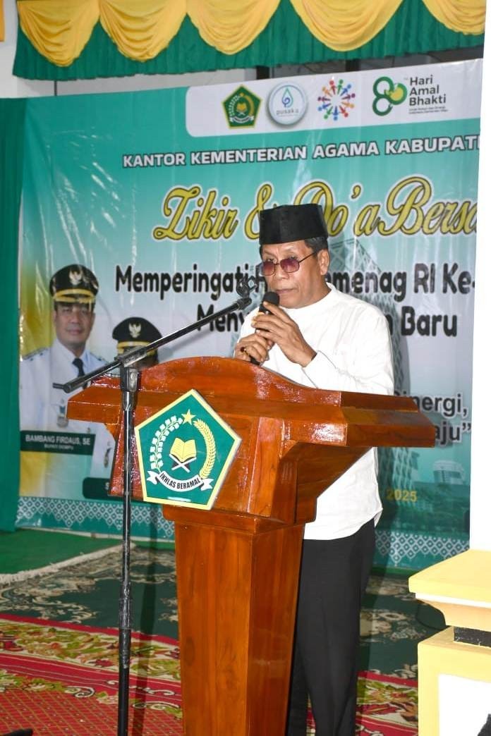 PJ Sekda Dompu Hadiri Tabligh, Dzikir dan Doa Bersama Sambut Tahun Baru 2026