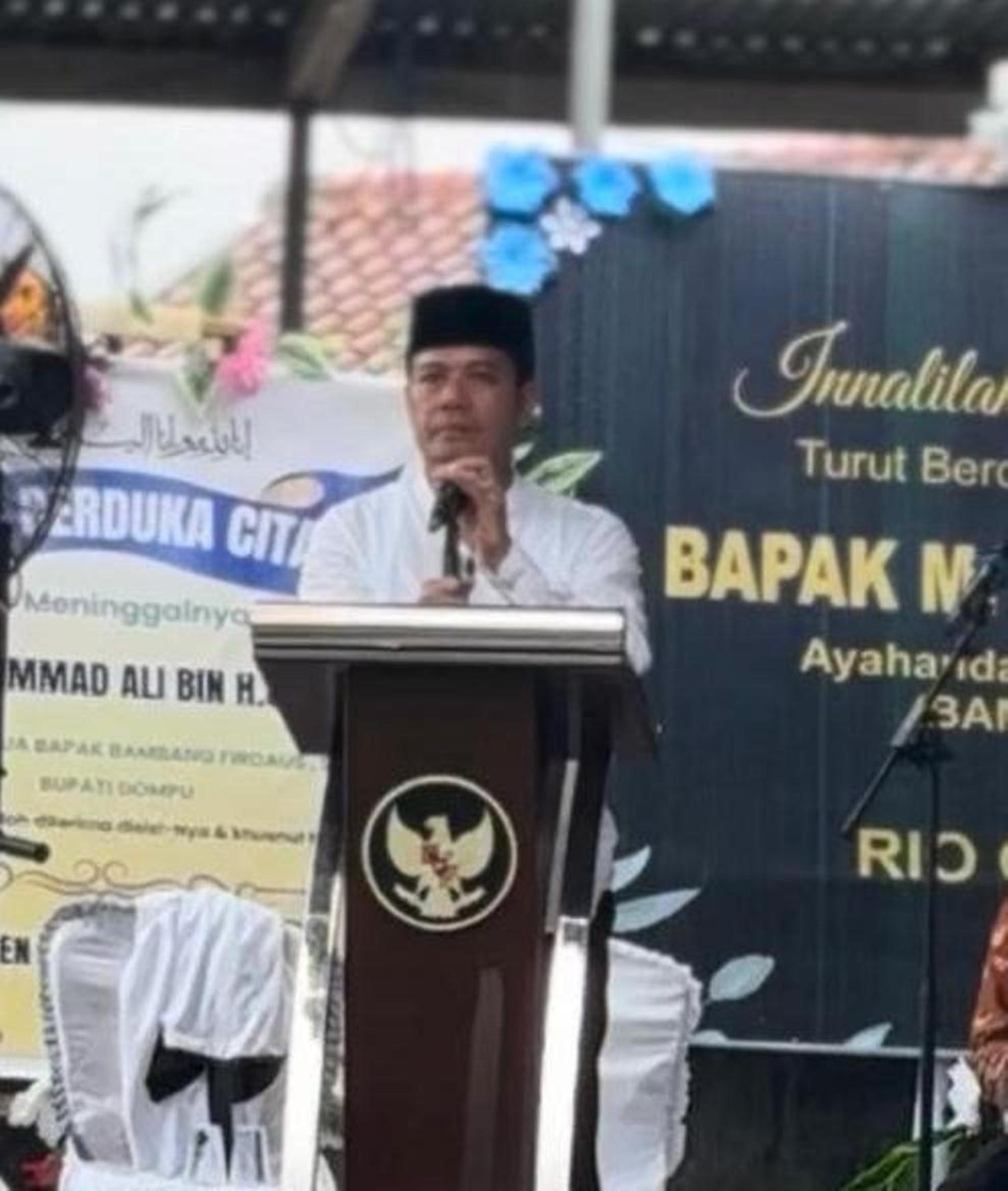 Doa Tujuh Hari Tutup Usia Ayahanda Tercinta, Bupati Dompu: Mohon Dimaafkan Salah dan Khilafnya