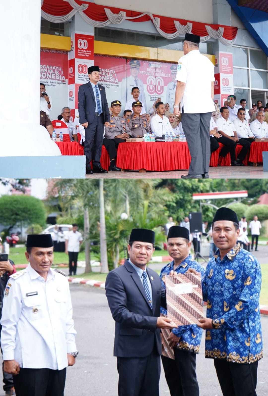 Bupati Dompu Serahkan SK kepada 5.387 PPPK Paruh Waktu Secara Simbolik