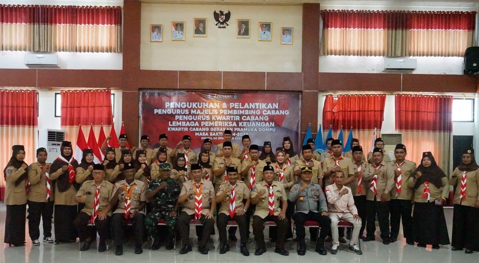 Wakil Bupati Dompu, Pramuka Wadah Strategis Lahirkan Generasi Muda Cerdas, Tangguh, dan Berkarakter. 
